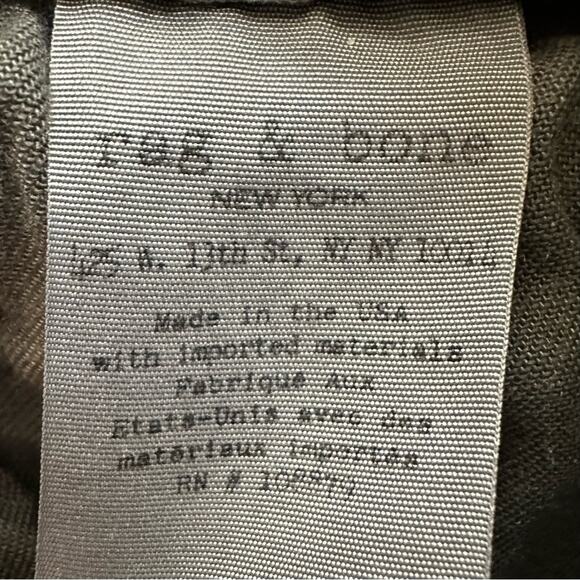 Rag & Bone High Rise Skinny Jeans Wallflower faded black Grey SIZE 28 - Picture 13 of 15